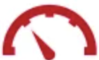 Red Ally accessibility meter symbol example