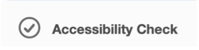 Accessibility Check icon from the Adobe Acrobat Pro tools search.