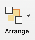 arrange icon in powerpoint
