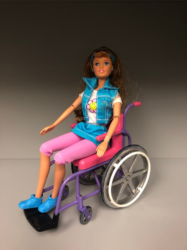 Share a Smile Becky Barbie in a wheelchair